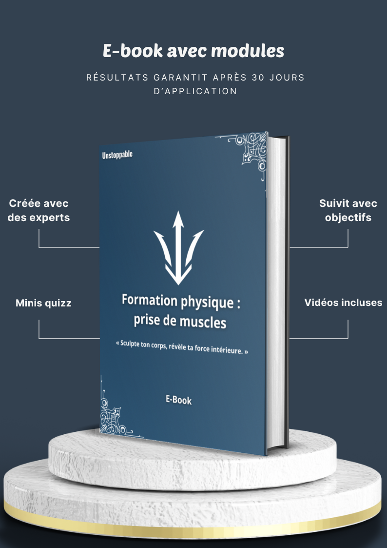 E-book formation physique prise de muscle