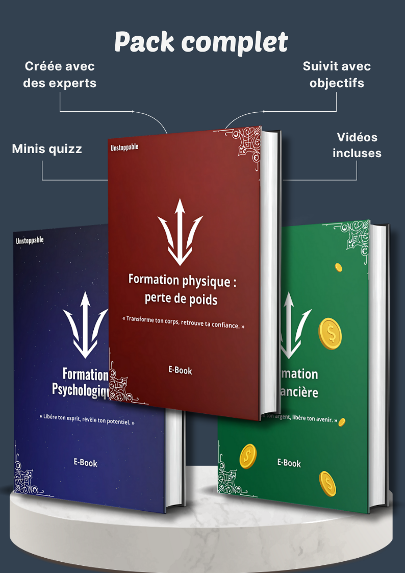 Pack avec formation perte de poids