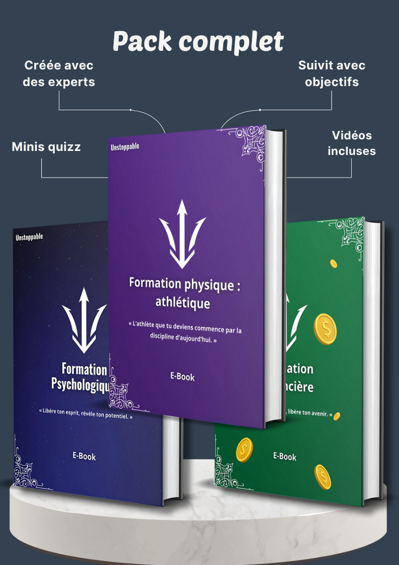 Pack avec formation athlétique
