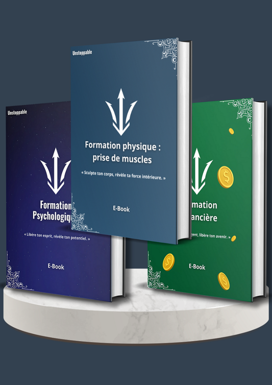 Pack avec formation prise de muscle