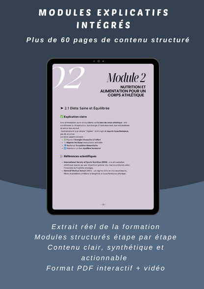 E-book formation physique athlétique