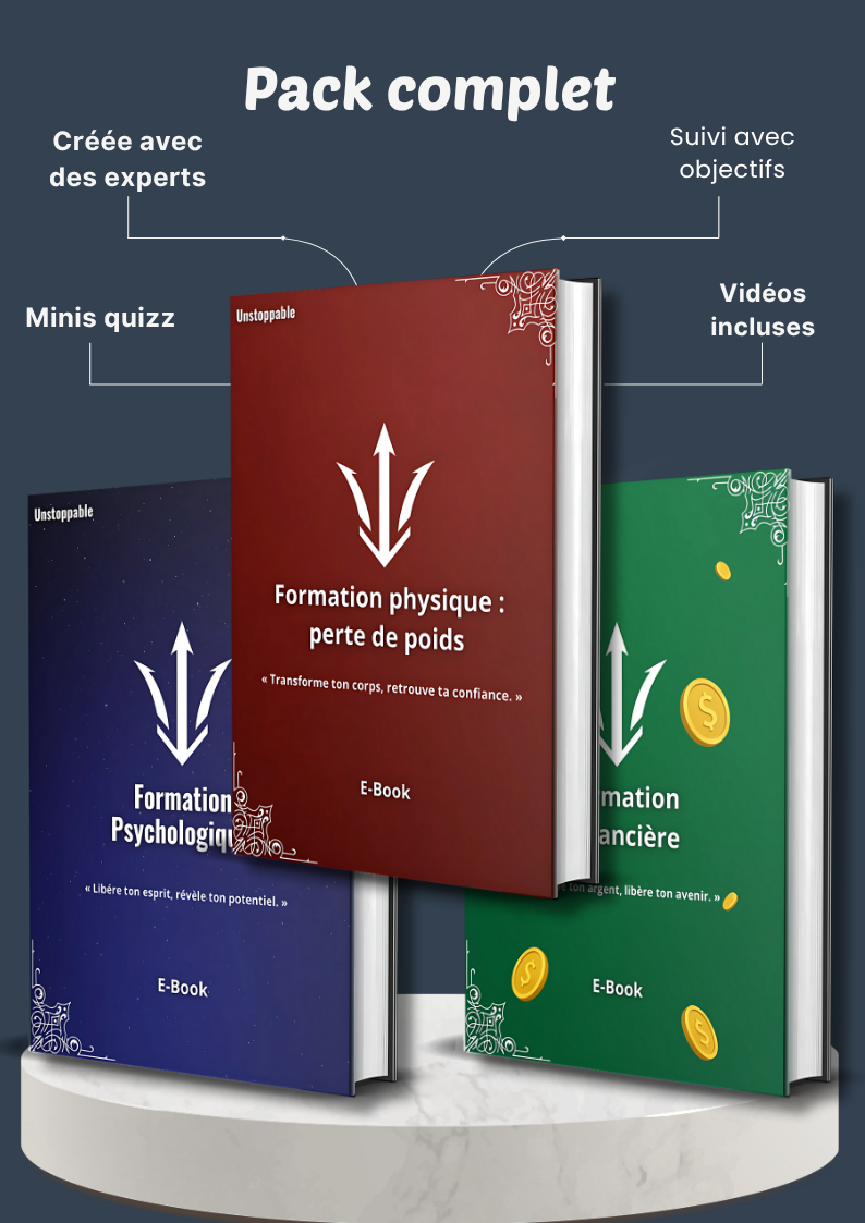 Pack avec formation perte de poids